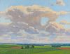 Richard Abraham "Sky Passage" Landscape Painting