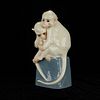 Vienna Porcelain Monkey Sculpture Lamp