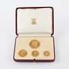 1937 Sovereign Set George VI 22k Gold
