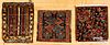 Three Oriental mats