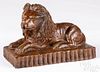 Sewer tile lion, early 20th c.