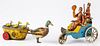 Two Lehmann tin lithograph wind-up toys