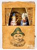 German Punch and Judy puppet theatre squeak toy