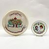 2pc Royal Commemorative Decorative Plates