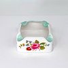 Vintage Shelley Fine Bone China Ashtray with Floral Motif