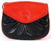 GUCCI BLACK AND RED LEATHER BAG