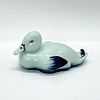 Royal Doulton Blue Flambe Figurine Duck Resting HN148B