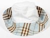 BURBERRY STYLE CANVAS BUCKET HAT