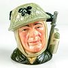 Soldier D6905 (with red patch on canteen) - Small - Royal Doulton Character Jug