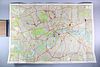 George Philip & Son Tape Indicator Map of London England