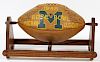 UNIVERSITY OF MICHIGAN, ROSE BOWL CHAMPION TEAM SIGNED, 1948, FOOTBALL AND AUTOGRAPHED PHOTO PRINTS