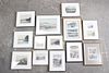 Collection of 13 Framed Lake George and Adirondacks, NY Prints, Etc