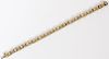 DIAMOND AND 14KT WHITE AND YELLOW GOLD BRACELET