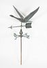 Copper Full Bodied 'Flying Goose' Weathervane