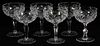 CRYSTAL SAUCER CHAMPAGNES 12
