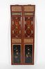 Pair of Chinese Parcel Gilt Softwood Panels