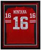 San Francisco 49ers Joe Montana Signed and Inscribed Jersey