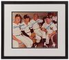 New York Yankees Old Timers Day Signed Photograph