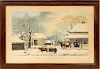 AFTER CURRIER AND IVES LITHOGRAPH