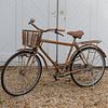 Wicker and Bamboo Bicycle