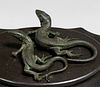 Austrian Bronze Salamanders c1900s