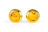 A Pair of Pomellato Citrine and Gold Earrings