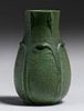 Grueby PotteryÂ Matte Green Vase c1905