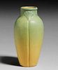 Van Briggle Matte Yellow Vase 1919
