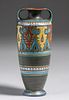 Tall Gouda Pottery Two-Handled Vase c1920s