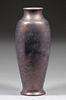 Roseville Pauleo Iridescent Purple Glazed Vase c1914