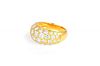 An Oscar Heyman Gold and Diamond Ring