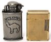 Vintage Dupont & Camel Cigarette Lighters