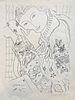 Henri Matisse, 'Composition' litograph on Japon - 1960