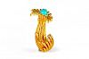 A Tiffany & Co. By Jean Schlumberger Gold and Turquoise Pin