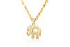 A Chopard "Happy Diamond" Elephant Pendant Necklace
