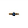 Diamonds & Sapphire 14k Gold Ring