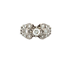 Platinum Engagement Ring with Diamonds