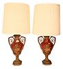 A Pair of Porcelain Table Lamps