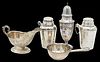 Five Piece Sterling Silver Group