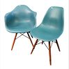 Set of 10 Herman Miller for Eames Style Dining Chairs