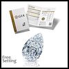 2.50 ct, D/IF, Pear cut GIA Graded Diamond. Appraised Value: $143,400 