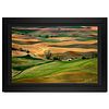Jongas, "Countryside" Framed Limited Edition Photograph on Canvas, Numbered and Hand Signed with Letter of Authenticity.