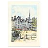 Laurant, "Honfleur" Limited Edition Lithograph, Numbered and Hand Signed.
