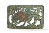 Chinese Ancient Bronze Plaque,Warring State Period