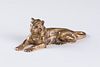 Tiffany & Co., Lioness Paperweight, Bronze
