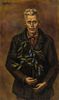 Henry Elis Mattson (Am. 1887-1971), Self Portrait, Oil on canvas, framed