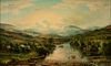 John White Allen Scott (Am. 1815-1907), Ashland New Hampshire, 1871, Oil on canvas, framed