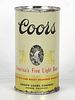 Rare 1950 "No Banquet" Coors Beer 12oz Unpictured Flat Top Can Golden Colorado