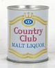 1969 Country Club Malt Liquor 8oz T28-19 Ring Top Can St. Joseph Missouri
