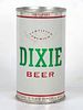 1958 Dixie Beer 12oz 54-01 Flat Top Can New Orleans Louisiana